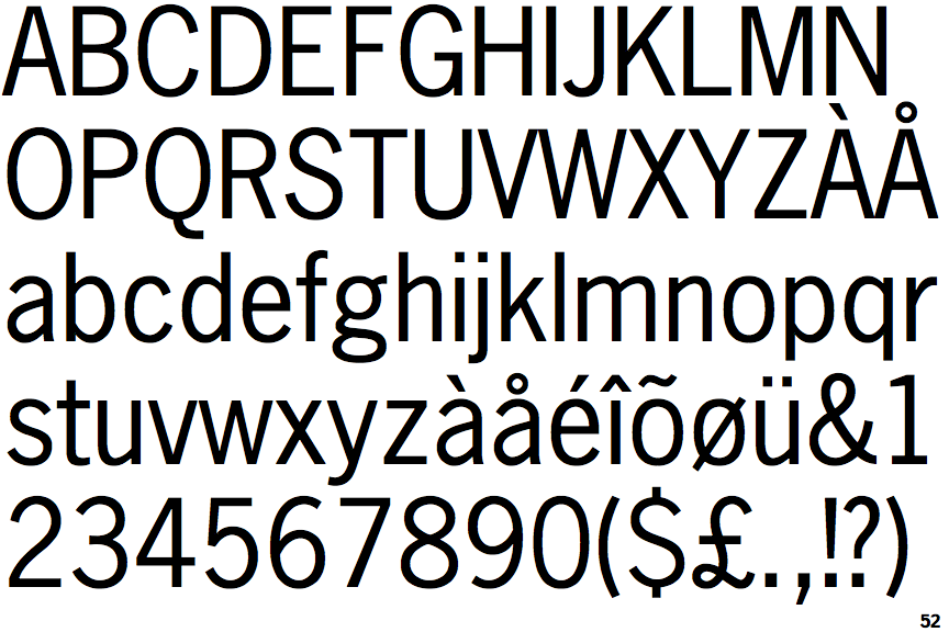 bell gothic standard font